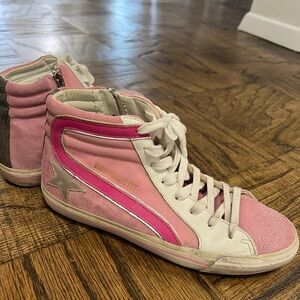 Pink Golden Goose Sneakers